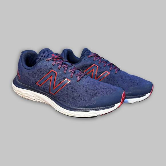New Balance Fresh Foam 680v7 Navy Running Shoes Men’s Size 10.5